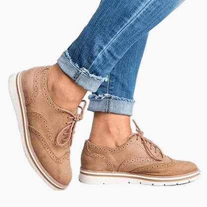Damen Derby Brogues – Elegante Schnürschuhe für Alltag und Büro