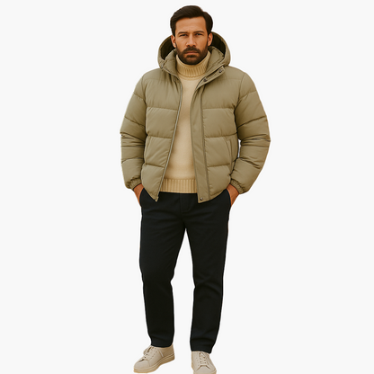 Unisex Winter Parka – Warme Daunen-Steppjacke für Alltag, Outdoor & Pendeln