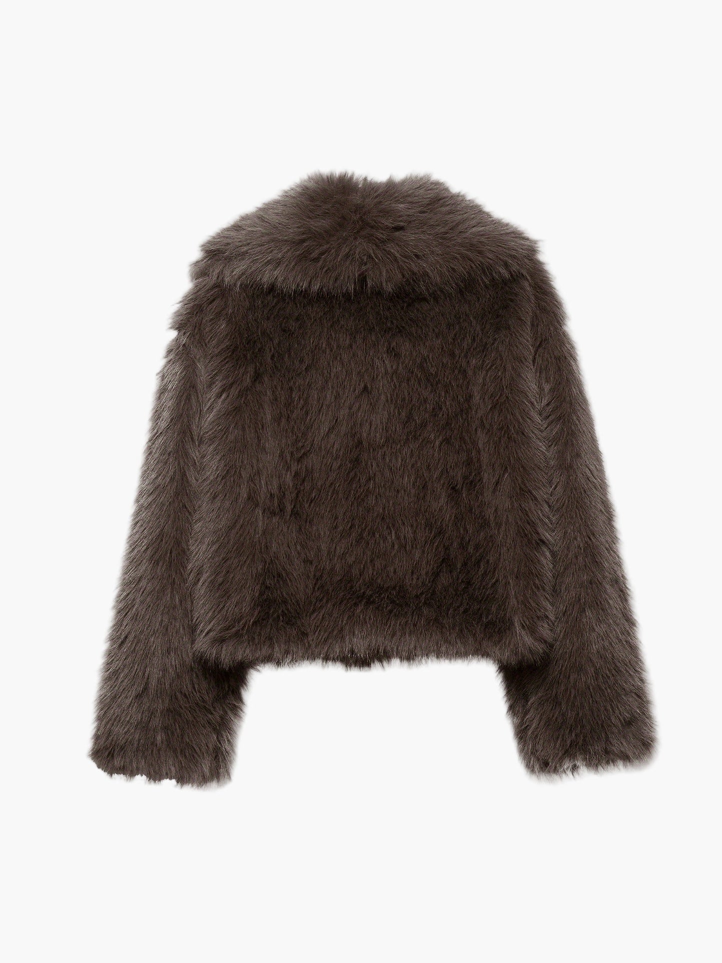 Damen Kunstfell-Jacke im angesagten Kurzschnitt für stilvolle Herbst- und Winter-Looks