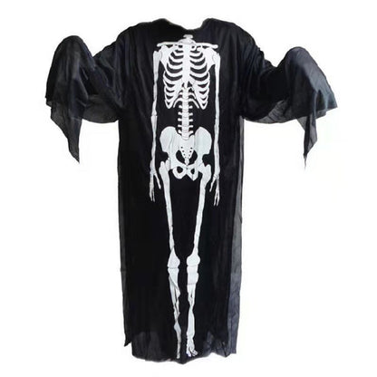 Halloween Skelett-Kostüm für Kinder – Gruseliges Outfit für Halloween-Partys und Trick-or-Treat