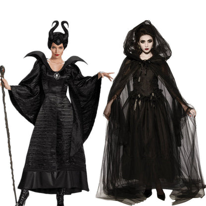 Halloween Damen Hexen- und Zauberin-Kostüm – Perfekt für gruselige Partys & Verkleidungen
