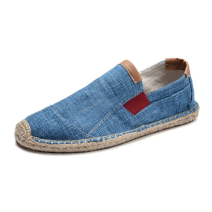John – Handgemachte Leinenschuhe aus Stroh