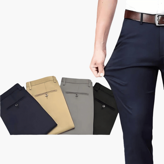 Herren Stretchhose – Elegante Business- und Freizeit-Hose, Modern und Bequem