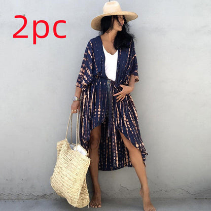 Nicole – Polyester Damen Strandkleid mit UV-Schutz