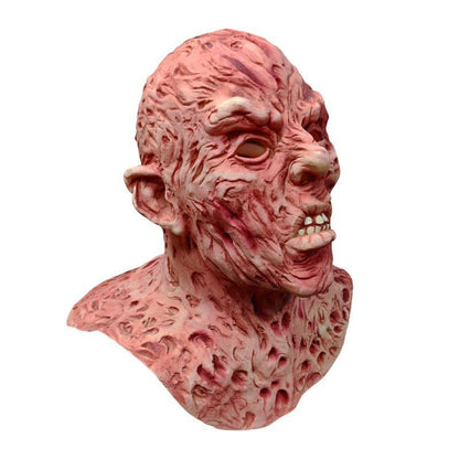 Halloween Herren Freddy Latex Maske – Gruselige Horror Kostümmaske für Erwachsene