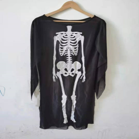 Halloween Skelett-Kostüm für Kinder – Gruseliges Outfit für Halloween-Partys und Trick-or-Treat
