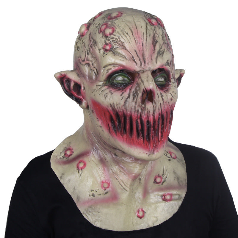 Halloween Maske für Erwachsene – Unisex Zombie Dämon Party Maske für gruselige Verkleidung