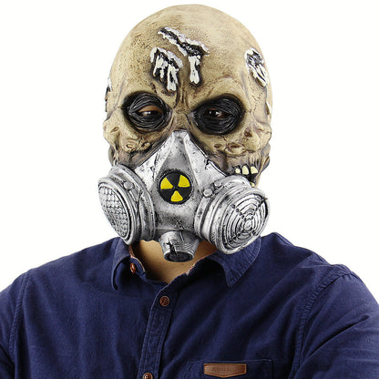 Halloween Maske für Erwachsene – Gruselige Vampir-Dämonenmaske für Kostümpartys & Deko