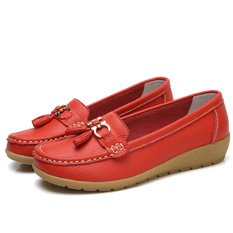 Barbara – Oversized Freizeitschuhe mit Flacher Sohle
