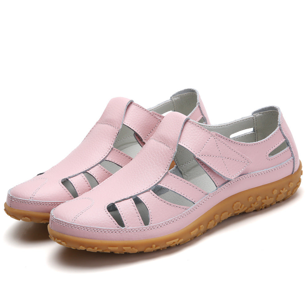 Wendy – Retro Damen Casual Schuhe mit weicher Sohle und Klettverschluss
