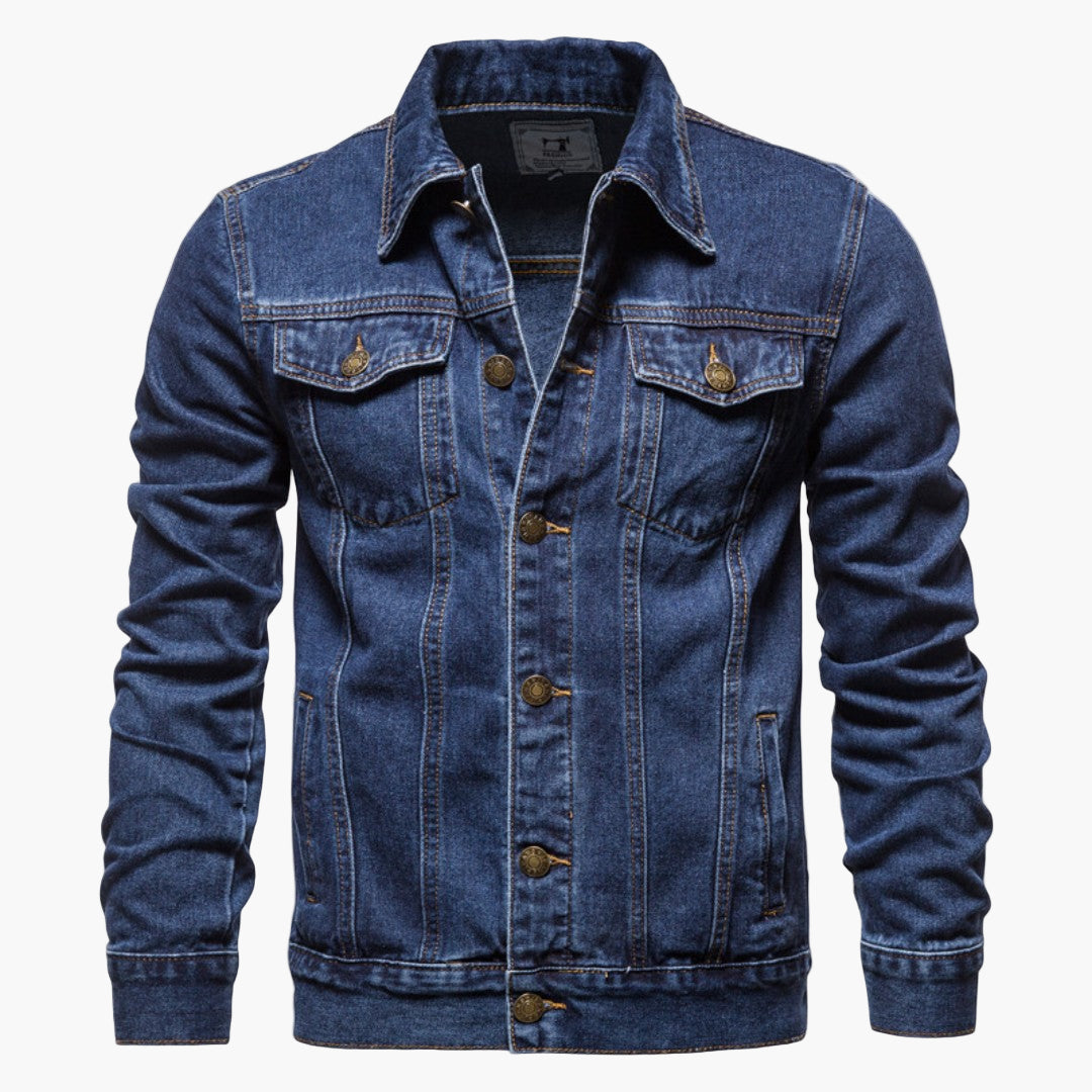 Herren Jeansjacke Klassisch – Vielseitige Denimjacke im zeitlosen Stil
