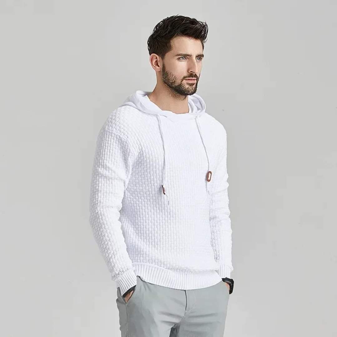 Herren Hoodie Kariert – Moderner Freizeit-Kapuzenpullover für Alltag & Streetwear