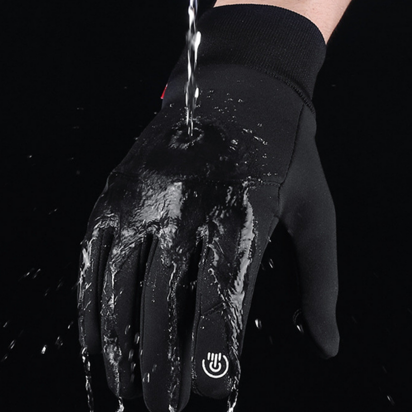Herren Touchscreen Winterhandschuhe – Winddicht, Wasserabweisend & Fleece-Innenfutter – Perfekt für Outdoor, Sport & Alltag