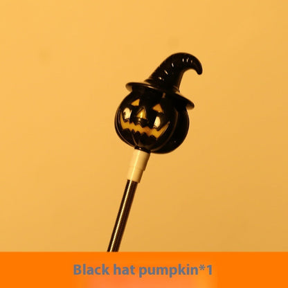 Halloween Leuchtender Handkurbel-Zauberstab für Kinder – Party- und Kostüm-Accessoire