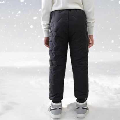 Kinder Winter Outdoorhose mit Fleecefutter – Wasserdicht & Winddicht, Ideal für Schnee & Sport
