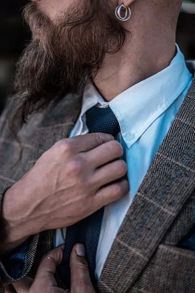 Herren Dreiteiliger Anzug Double Breasted – Klassischer Britischer Stil für Business & Events