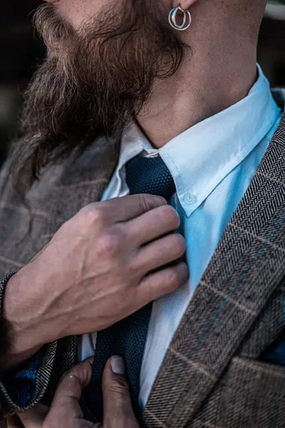 Herren Dreiteiliger Anzug Double Breasted – Klassischer Britischer Stil für Business & Events