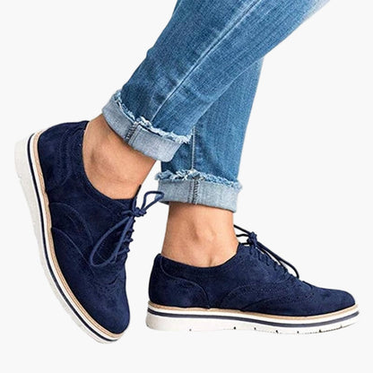 Damen Derby Brogues – Elegante Schnürschuhe für Alltag und Büro