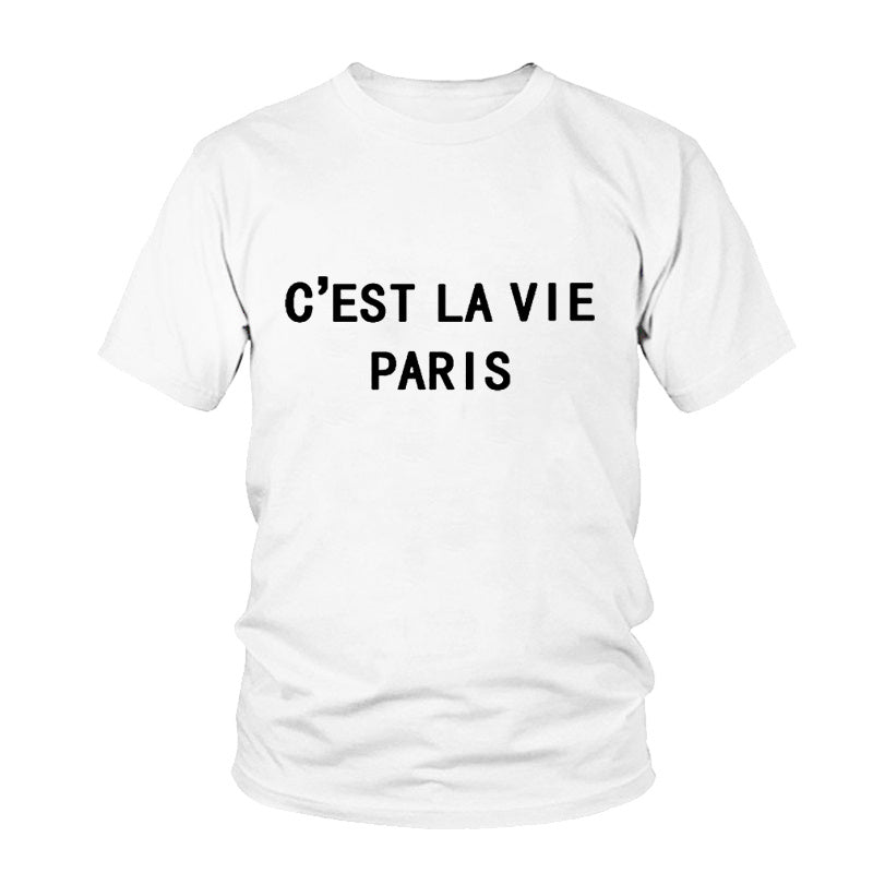 Ray – T-Shirt mit englischem Buchstaben