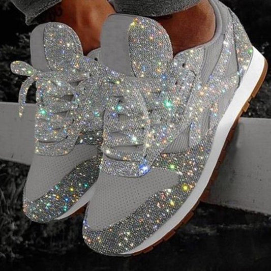 Nicole – Lässige Damenschuhe mit Pailletten