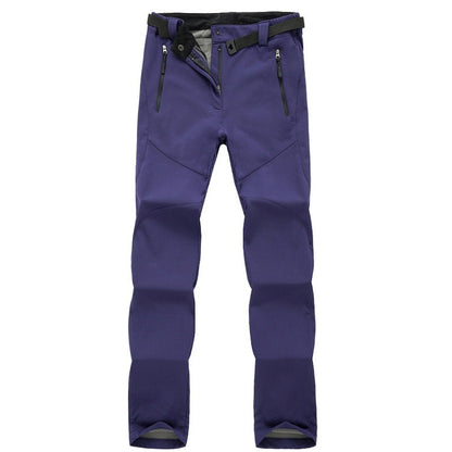 Damen Outdoor Wanderhose Softshell Wasserdicht Trekkinghose für Abenteuer und Alltag