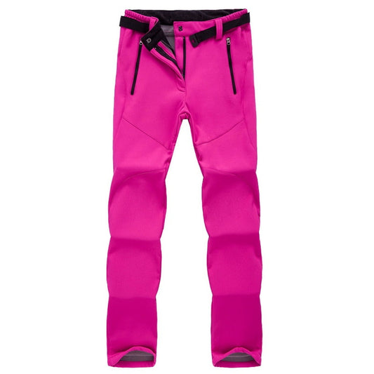 Damen Outdoor Wanderhose Softshell Wasserdicht Trekkinghose für Abenteuer und Alltag