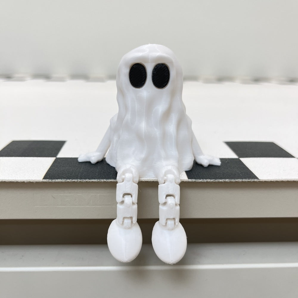 Halloween Dekoration Figur – Lustiger Geist für Party & Grusel-Atmosphäre – Unisex