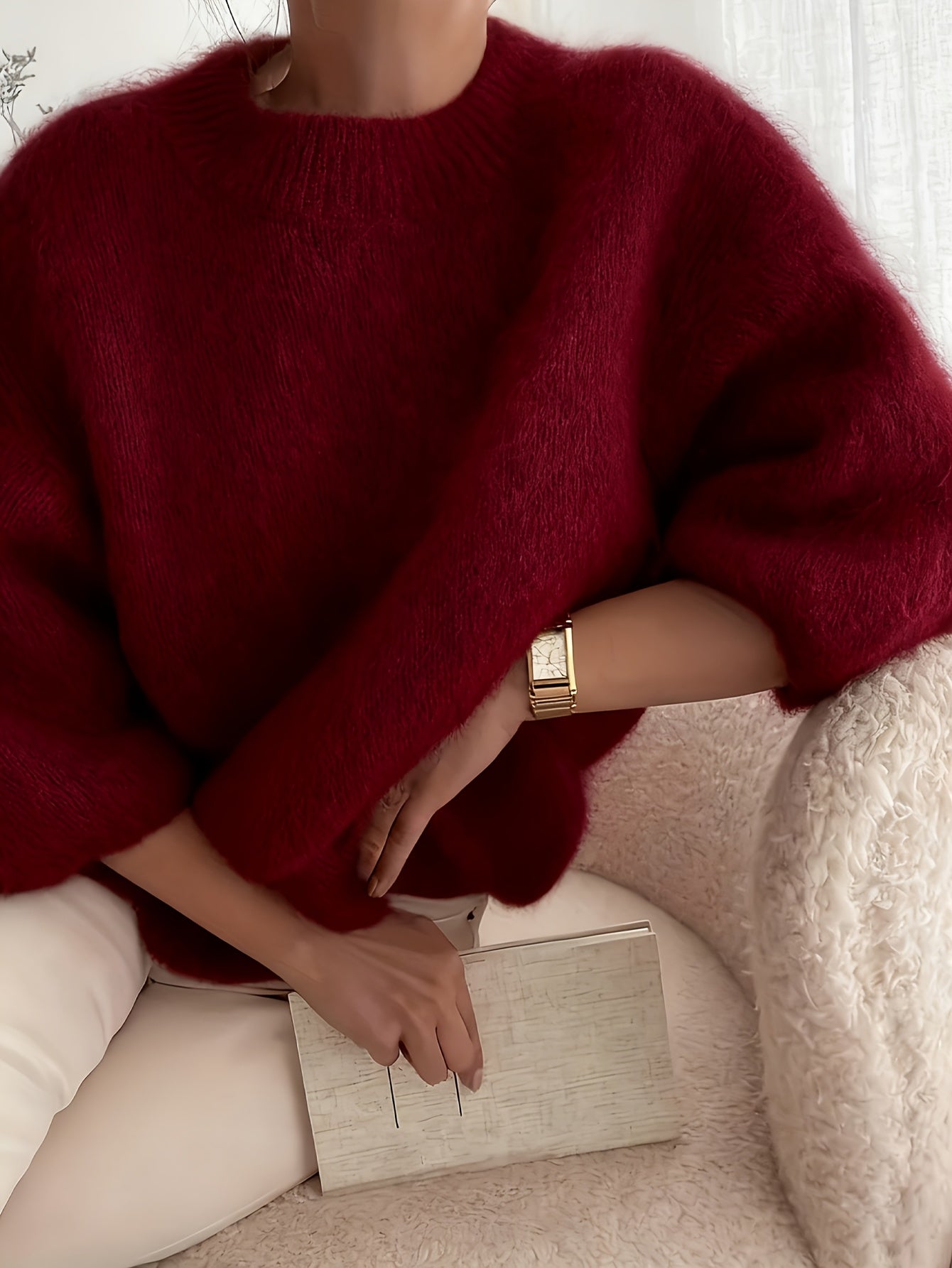 Damen Pullover Elegant Strickmode Herbst/Winter – Kuscheliger Alltags-Look