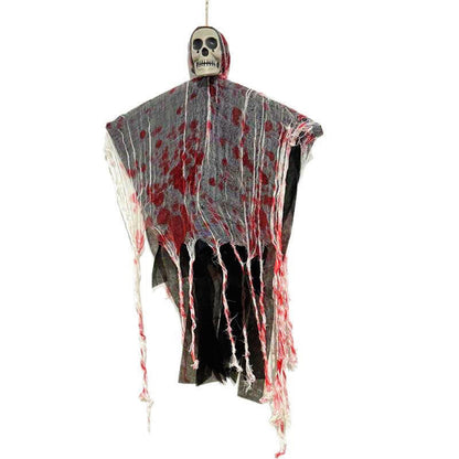 Halloween Hängende Leuchtende Skelett-Geister Deko für Spukhaus & Party