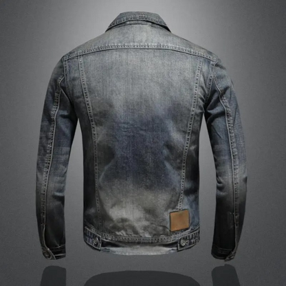 Herren Denim Jeansjacke im Vintage-Stil – Zeitloses Design für Alltag & Freizeit
