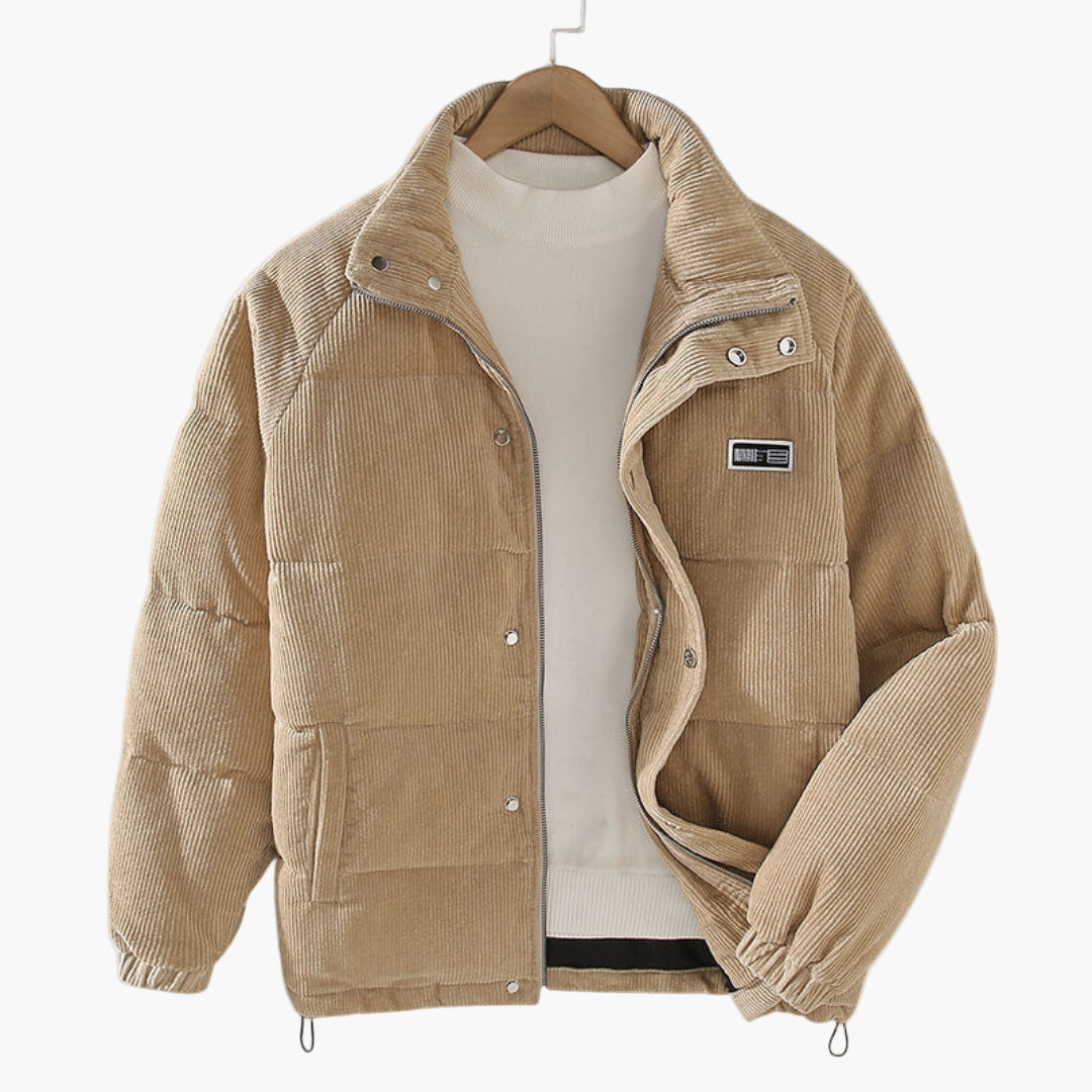 Herren Winter Steppjacke – Stilvolle Outdoorjacke für kalte Tage