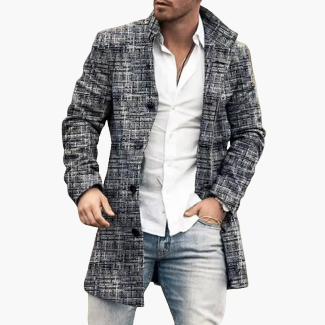 Herren Mantel Modern Elegant Casual Stil – Perfekt für Alltag und besondere Anlässe