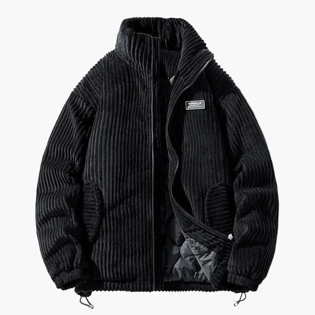 Herren Cordjacke Outdoor Winterjacke Casual Streetwear