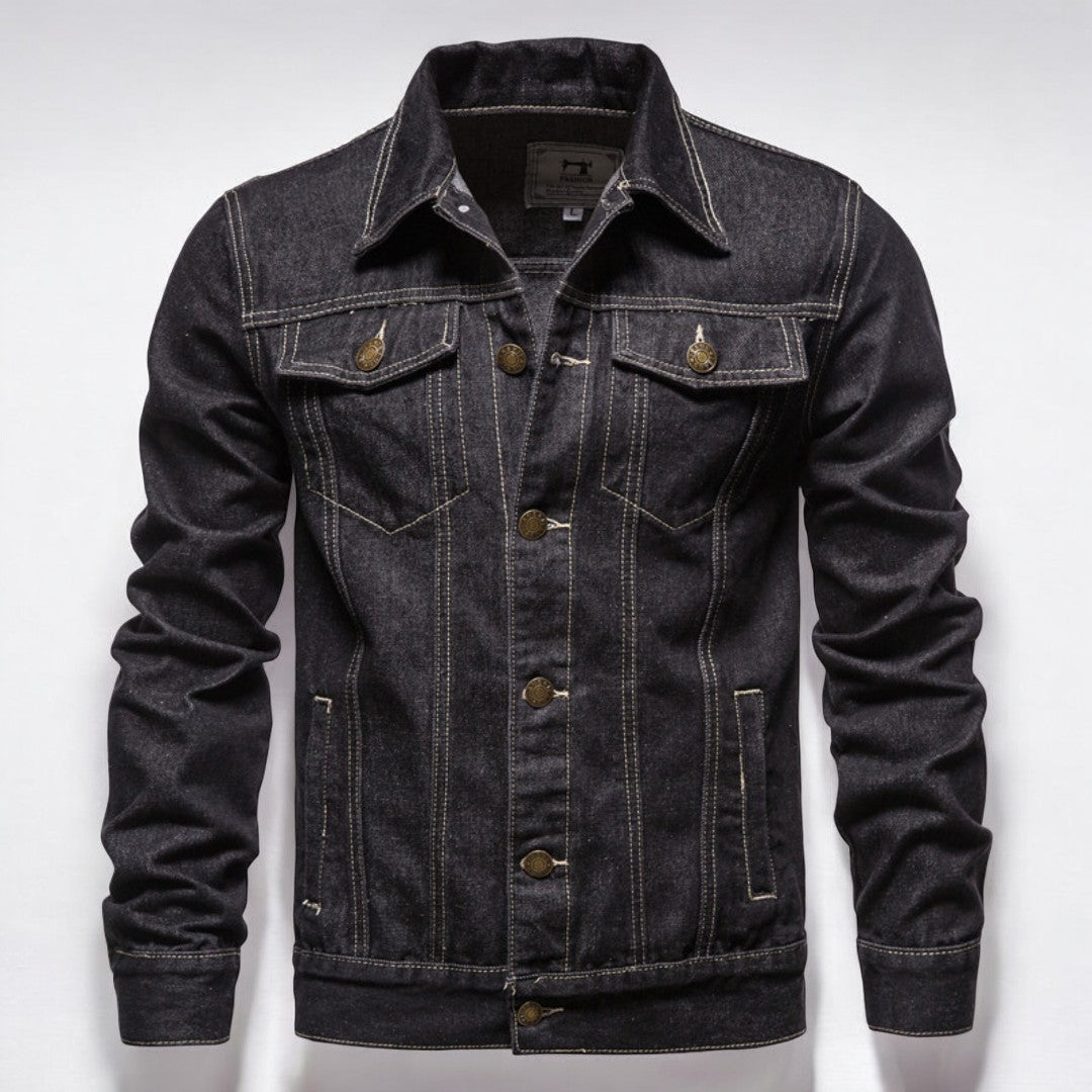 Herren Jeansjacke Klassisch – Vielseitige Denimjacke im zeitlosen Stil