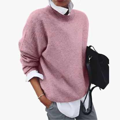 Damen Eleganter Oversize-Pullover für Business & Freizeit – Moderner Strickpullover