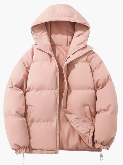 Herren Winter Steppjacke mit Kapuze – Klassischer Stil für kalte Tage