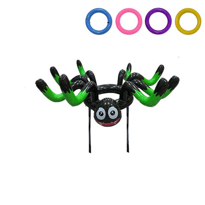 Halloween Deko Set – Aufblasbare und Leuchtende Figuren für Gruselige Atmosphäre & Partyspaß