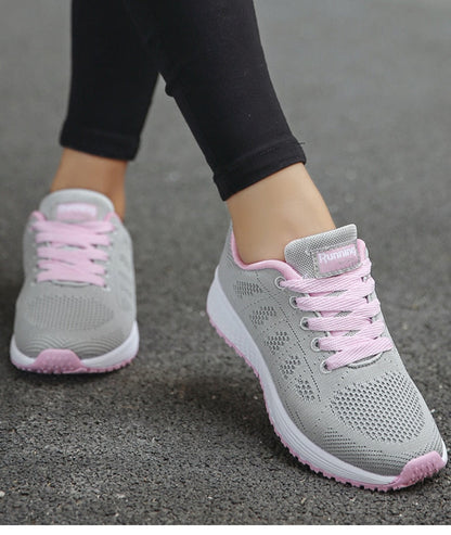 Damen Sneaker Sportliche Laufschuhe für Alltag und Fitness
