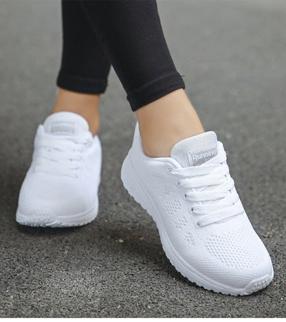 Damen Sneaker Sportliche Laufschuhe für Alltag und Fitness