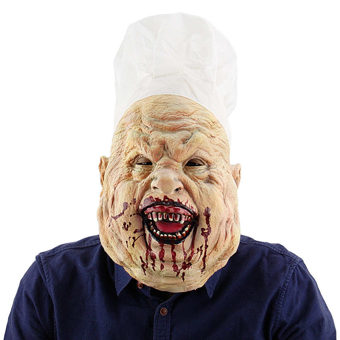 Halloween Maske für Erwachsene – Gruselige Vampir-Dämonenmaske für Kostümpartys & Deko