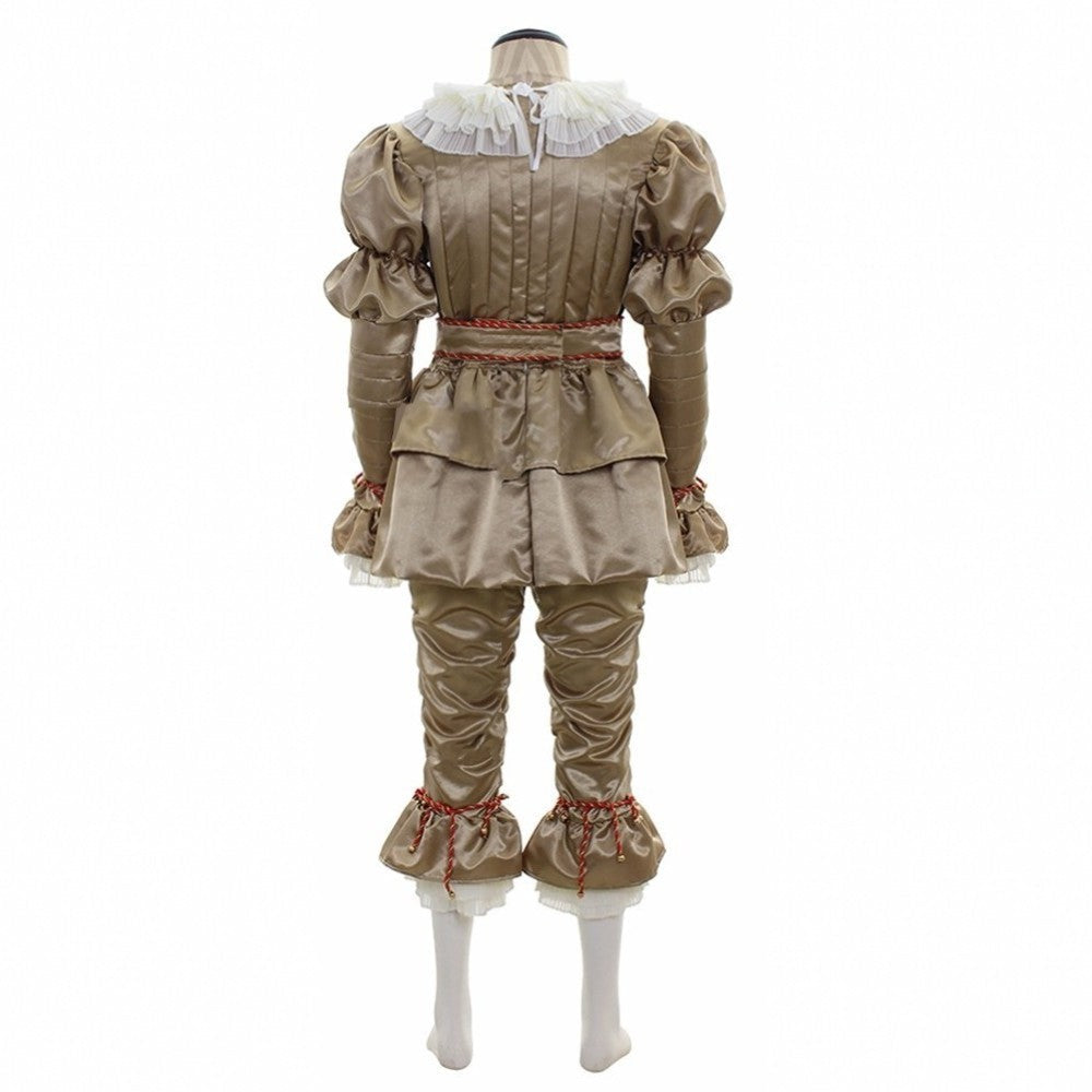 Halloween Kostüm Pennywise Clown Unisex – Gruseliges Outfit für Erwachsene