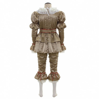 Halloween Kostüm Pennywise Clown Unisex – Gruseliges Outfit für Erwachsene