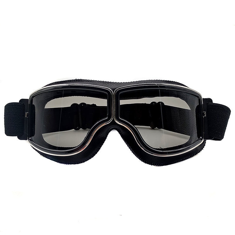 Retro Motorradbrille für Herren – stylische Pilotenbrille mit UV-Schutz, polarisiert, modisches Vintage-Design