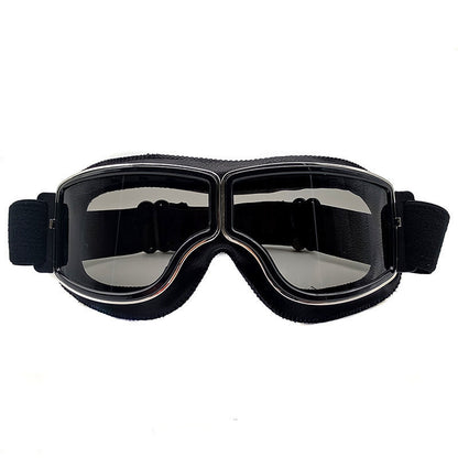 Retro Motorradbrille für Herren – stylische Pilotenbrille mit UV-Schutz, polarisiert, modisches Vintage-Design