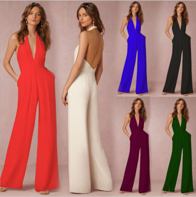 Ann – Ärmelloser Halter-Overall