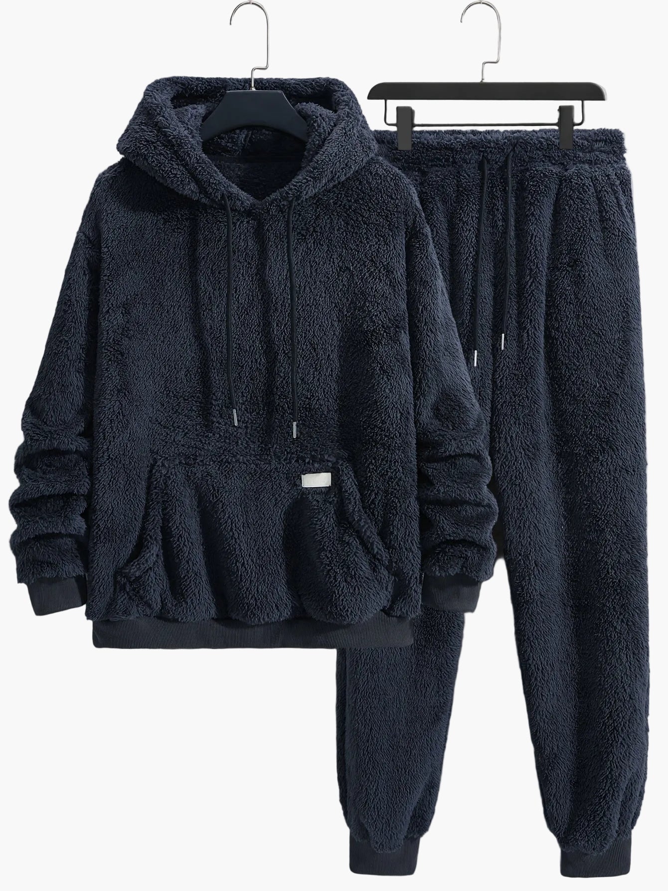 Herren Fleece Hausanzug Set Kapuzenpullover & Jogginghose – Kuscheliges Freizeit-Outfit für Herbst und Winter