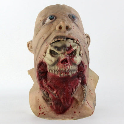 Halloween Tentakelmonster Latex Maske – Unisex Kostüm für Gruselpartys & Dekoration
