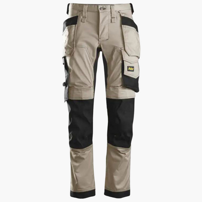 Herren Arbeitshose mit Holstertaschen und Stretch – Robuste Handwerkerhose für Profis