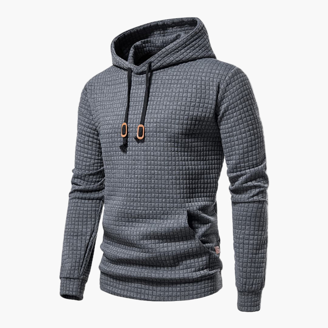 Herren Hoodie Kariert – Moderner Freizeit-Kapuzenpullover für Alltag & Streetwear