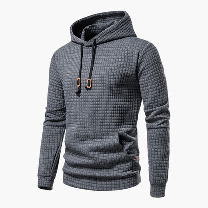 Herren Hoodie Kariert – Moderner Freizeit-Kapuzenpullover für Alltag & Streetwear